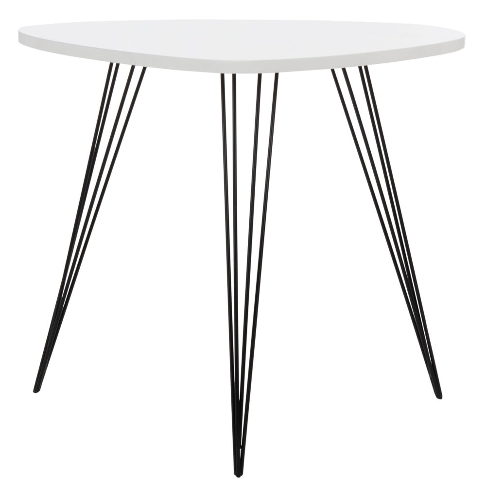 Safavieh Wynton Mid-Century Modern Lacquer End Table With Hairpin Legs - Stylish, Durable & Easy To Clean! FOX4214B