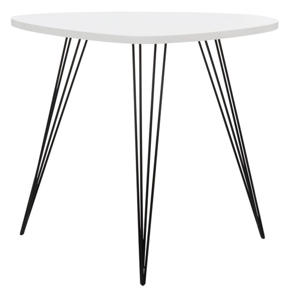 Safavieh Wynton Mid-Century Modern Lacquer End Table With Hairpin Legs - Stylish, Durable & Easy To Clean! FOX4214B