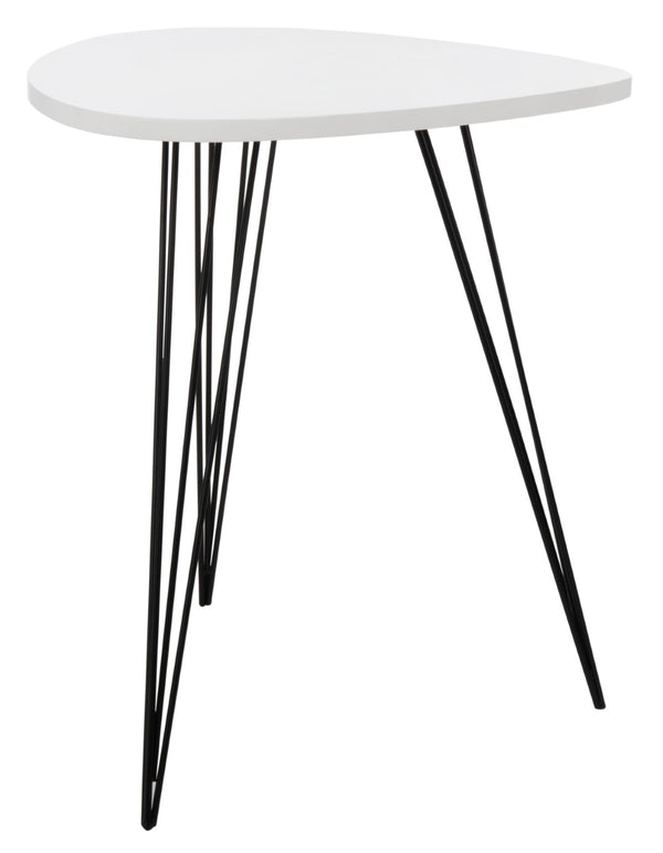 Safavieh Wynton Mid-Century Modern Lacquer End Table With Hairpin Legs - Stylish, Durable & Easy To Clean! FOX4214B