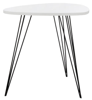 Safavieh Wynton Mid-Century Modern Lacquer End Table With Hairpin Legs - Stylish, Durable & Easy To Clean! FOX4214B