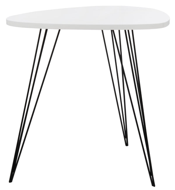 Safavieh Wynton Mid-Century Modern Lacquer End Table With Hairpin Legs - Stylish, Durable & Easy To Clean! FOX4214B