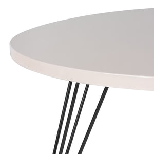 Safavieh Wynton Mid-Century Modern Lacquer Coffee Table - Sculptural Elegance For Stylish Living Spaces Taupe/Black FOX4215C