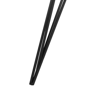 Safavieh Wynton Mid-Century Modern Lacquer Coffee Table - Sculptural Elegance For Stylish Living Spaces Black/Black FOX4215D