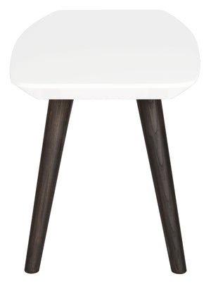 Safavieh Josiah Mid-Century Modern Rectangle Lacquer Coffee Table With Elegant Wood-Grain Legs For Living Space FOX4216A