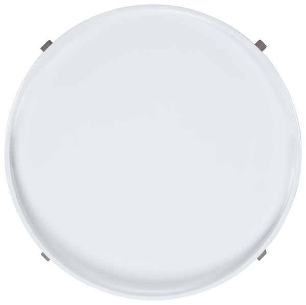 Safavieh Echo Versatile Mid-Century Lacquer End Table With Removable Tray For Modern Living Spaces And Decor White/Grey FOX4218A