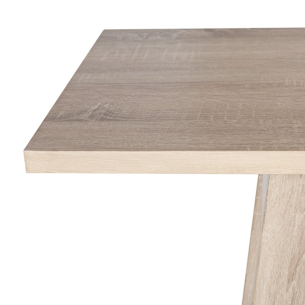 Safavieh Manny Mid-Century Modern Wood Console Table – Natural Oak Finish For Stylish Entryway & Living Room FOX4220A