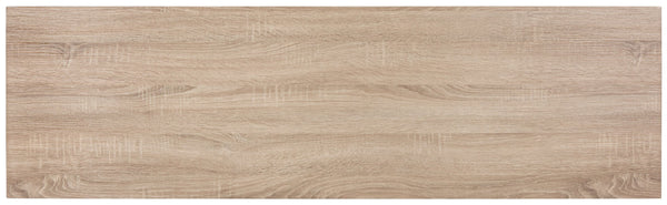 Safavieh Manny Mid-Century Modern Wood Console Table – Natural Oak Finish For Stylish Entryway & Living Room FOX4220A