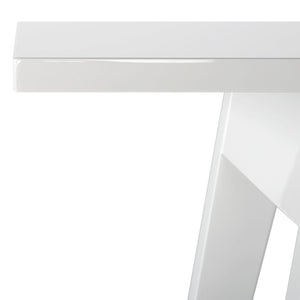 Safavieh Manny Mid Century Lacquer Console Table - Stylish Entryway Or Living Room Accent With Sleek Design FOX4220B