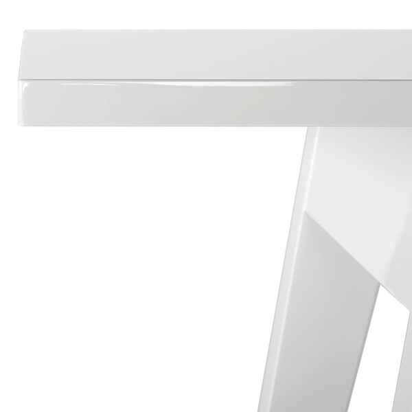 Safavieh Manny Mid Century Lacquer Console Table - Stylish Entryway Or Living Room Accent With Sleek Design FOX4220B