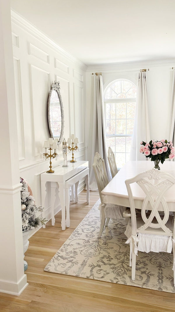 Safavieh Beth Elegant High-Gloss White Lacquer Stacking Console With Curlicue Legs For Timeless Style FOX4221A