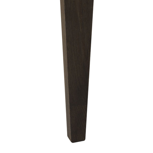 Safavieh Josef Retro Console Table - Modern Floating Lacquer Top With Stylish Wood-Grain Legs For Any Space White/Dark Brown FOX4222A