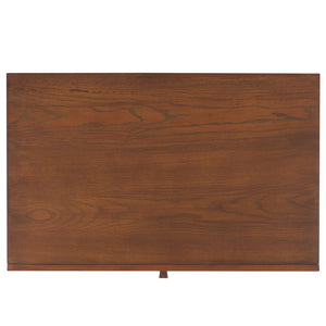 Safavieh Herschel Mid-Century Two-Drawer Cabinet - Stylish Scandinavian Design For Modern Living Spaces Dark Brown/Black FOX4225A