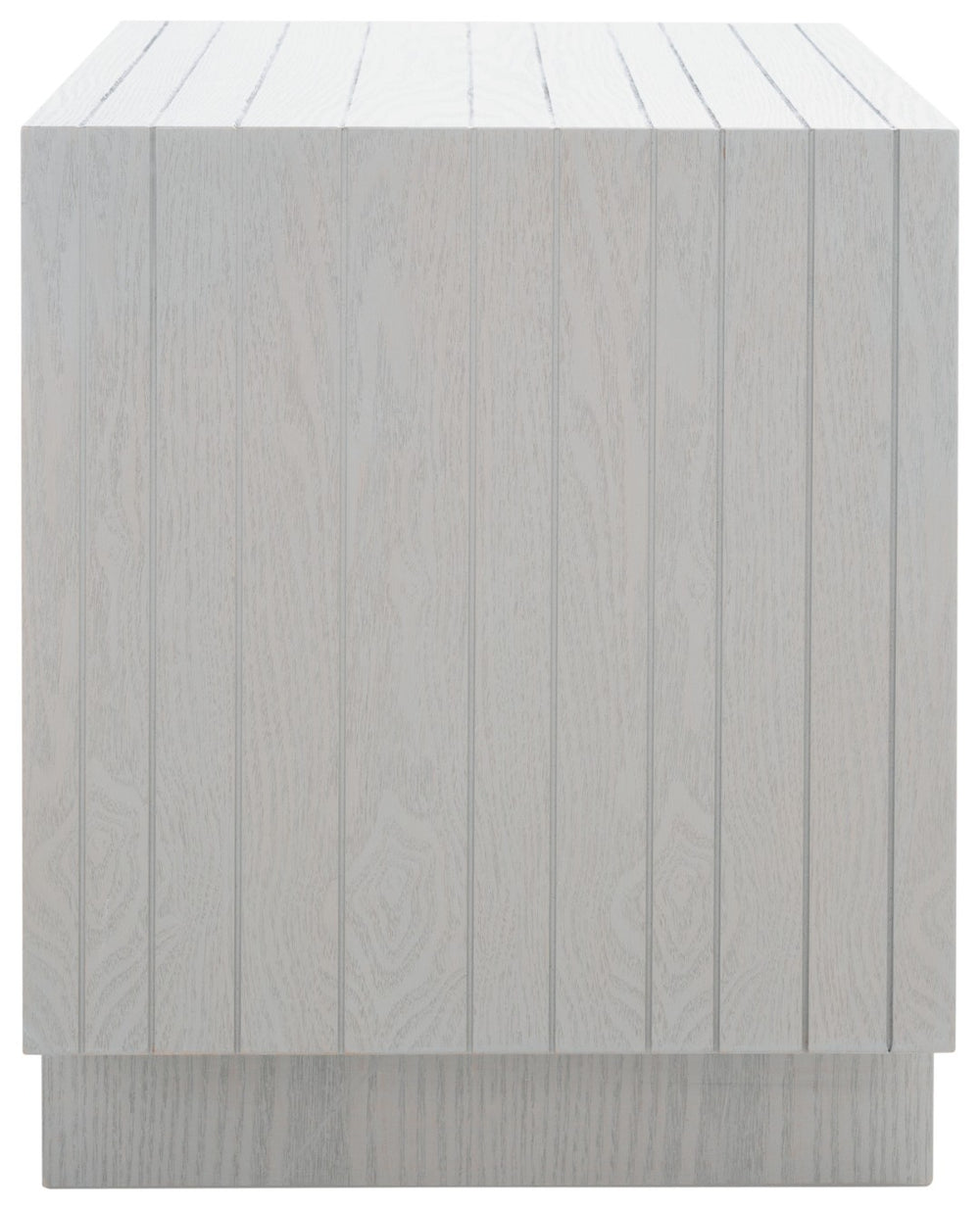 Safavieh Raylan Mid-Century Scandinavian Accent Table - Grey-Washed Wood Stand For Living Room & Bedroom FOX4226B