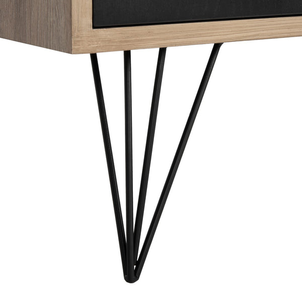 Safavieh Jeralyn Retro Mid-Century Wood Sideboard - Stylish Storage Solution For Modern Minimalist Spaces FOX4232A