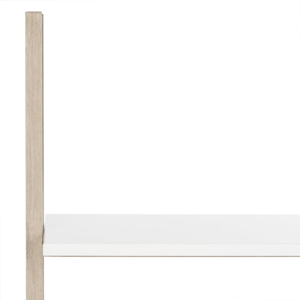 Safavieh Hartley 52'' Scandinavian Three-Tier Shelf - Stylish Storage With Mid-Century Modern Charm & Durability FOX4240A