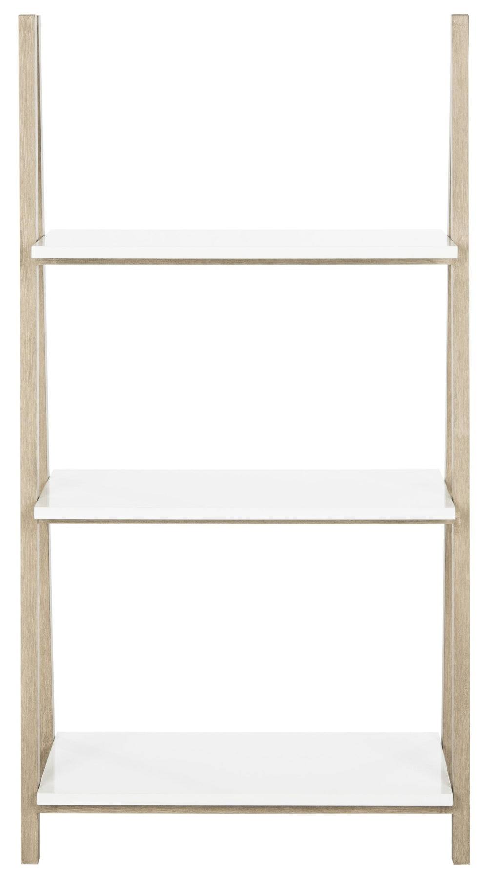 Safavieh Hartley 52'' Scandinavian Three-Tier Shelf - Stylish Storage With Mid-Century Modern Charm & Durability FOX4240A