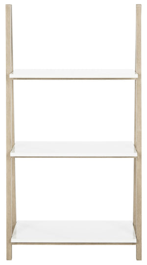 Safavieh Hartley 52'' Scandinavian Three-Tier Shelf - Stylish Storage With Mid-Century Modern Charm & Durability FOX4240A