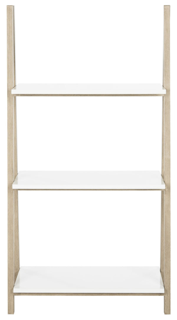 Safavieh Hartley 52'' Scandinavian Three-Tier Shelf - Stylish Storage With Mid-Century Modern Charm & Durability FOX4240A
