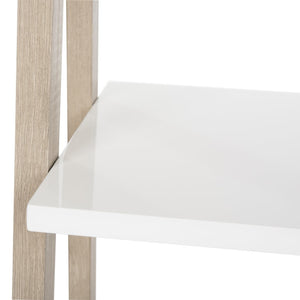 Safavieh Hartley 52'' Scandinavian Three-Tier Shelf - Stylish Storage With Mid-Century Modern Charm & Durability FOX4240A