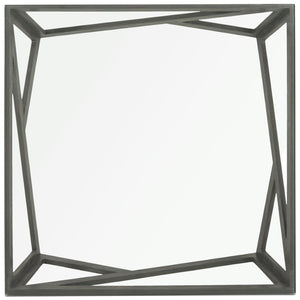 Safavieh Ralston Mid-Century Glass Top Coffee Table – Sculptural Design With Warm Grey Finish For Modern Appeal FOX4242A