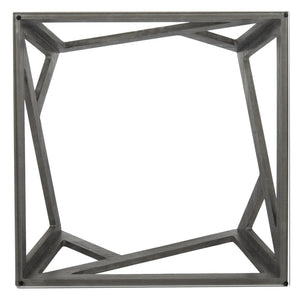 Safavieh Radley Mid-Century Glass Top Coffee Table – Sculptural Design With Dark Grey Finish For Modern Spaces FOX4243A