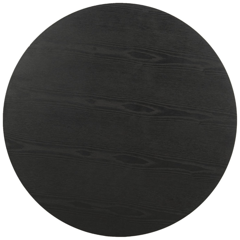 Safavieh Roe Retro Mid-Century Modern Coffee Table With Sculptural Iron Base For Stylish Living Spaces Black FOX4244B