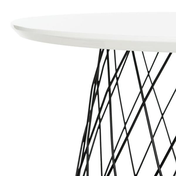 Safavieh Roper Mid-Century Modern Lacquer End Table - Stylish Accent For Living Rooms, Bedrooms & More FOX4245C