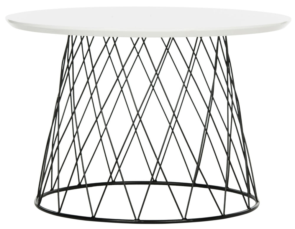 Safavieh Roper Mid-Century Modern Lacquer End Table - Stylish Accent For Living Rooms, Bedrooms & More FOX4245C