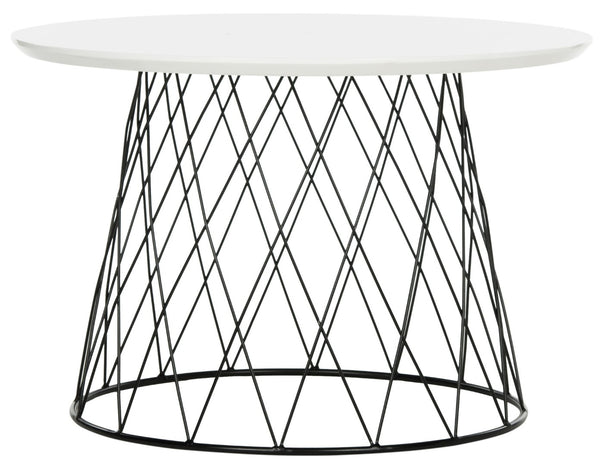 Safavieh Roper Mid-Century Modern Lacquer End Table - Stylish Accent For Living Rooms, Bedrooms & More FOX4245C