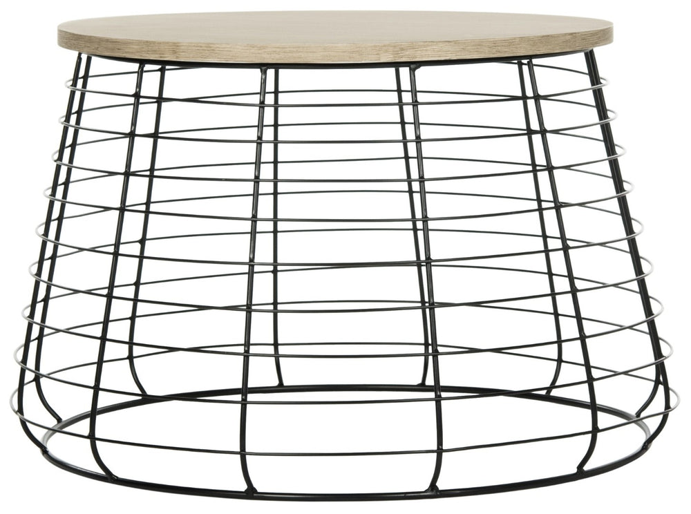 Safavieh Rowley Retro Mid Century Wood End Table - Light Grey Accent For Modern Living Spaces & Décor FOX4246A