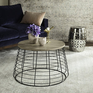 Safavieh Rowley Retro Mid Century Wood End Table - Light Grey Accent For Modern Living Spaces & Décor FOX4246A