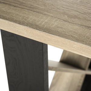 Safavieh Monty Mid-Century Modern Wood Dining Table - Stylish Light Grey Finish For Elegant Entertaining FOX4247A