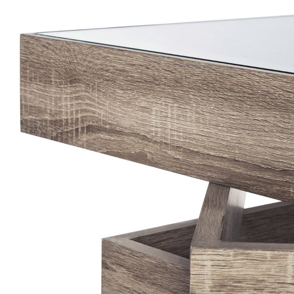 Safavieh Anwen Mid-Century Geometric Coffee Table - Light Grey Elegance For Modern Living Rooms & Decor FOX4250A