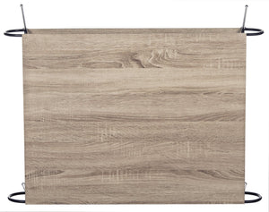 Safavieh Marcello Mid-Century Two-Tier Coffee Table - Italian Modern Design With Light Oak Finish & Metal Frame FOX4251A