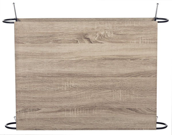 Safavieh Marcello Mid-Century Two-Tier Coffee Table - Italian Modern Design With Light Oak Finish & Metal Frame FOX4251A