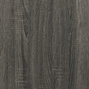 Safavieh Amalya Modern Mid-Century Coffee Table - Stylish Dark Grey Square Top With Chic Black Metal Base FOX4253A