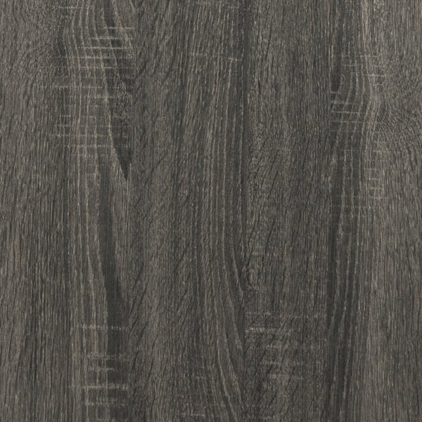 Safavieh Amalya Modern Mid-Century Coffee Table - Stylish Dark Grey Square Top With Chic Black Metal Base FOX4253A