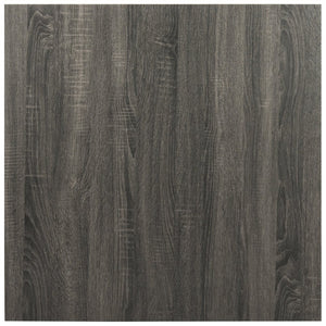 Safavieh Amalya Modern Mid-Century Coffee Table - Stylish Dark Grey Square Top With Chic Black Metal Base FOX4253A