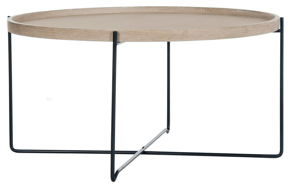 Safavieh Auden Mid-Century Modern Accent Table - Light Oak, Stylish Design For Versatile Living Spaces FOX4254A