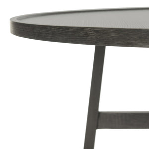 Safavieh Malone Mid-Century Modern Wood Coffee Table - Stylish, Versatile Centerpiece For Any Living Space Dark Grey FOX4257B