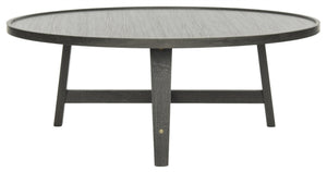Safavieh Malone Mid-Century Modern Wood Coffee Table - Stylish, Versatile Centerpiece For Any Living Space Dark Grey FOX4257B