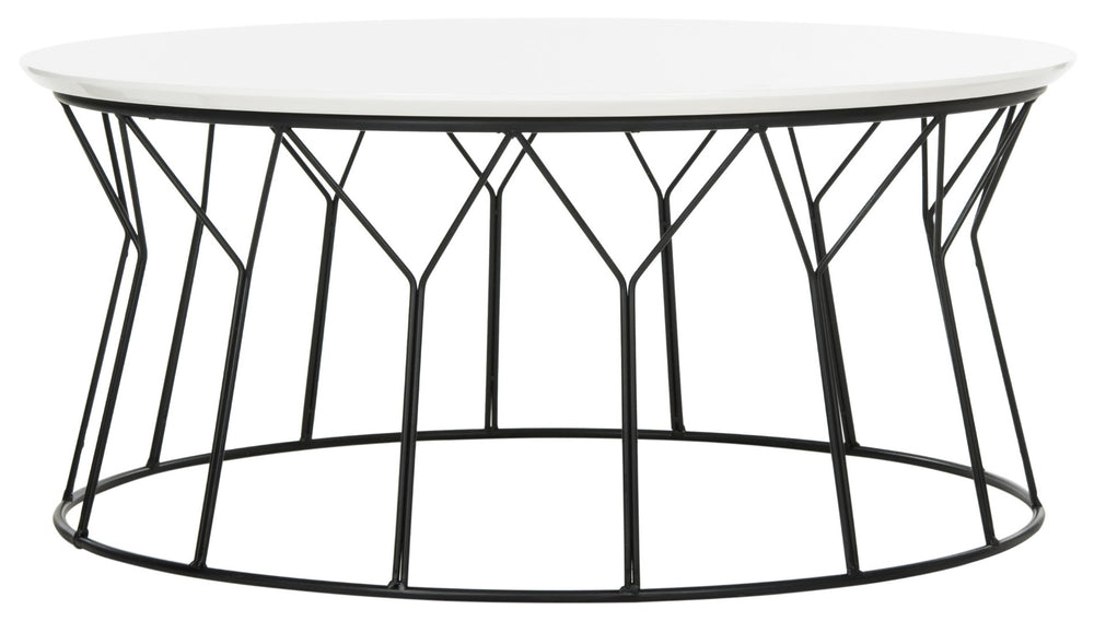 Safavieh Deion Mid Century Lacquer Coffee Table - Stylish, Durable Design For Modern Living Spaces & Decor FOX4259B