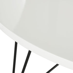 Safavieh Maris Mid Century Lacquer Coffee Table – Elegant White Modern Design For Stylish Living Spaces FOX4261B