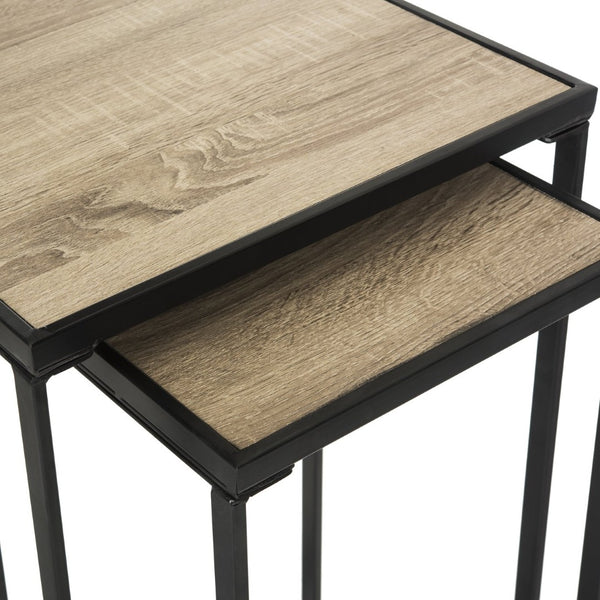 Safavieh Callia Mid-Century Wood Stacking End Table - Lightweight, Stylish, And Versatile For Any Space FOX4268A