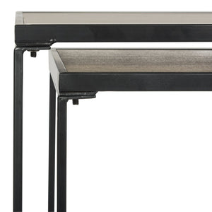 Safavieh Callia Mid-Century Wood Stacking End Table - Lightweight, Stylish, And Versatile For Any Space FOX4268A