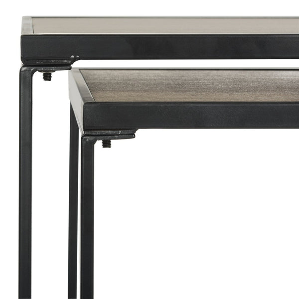 Safavieh Callia Mid-Century Wood Stacking End Table - Lightweight, Stylish, And Versatile For Any Space FOX4268A