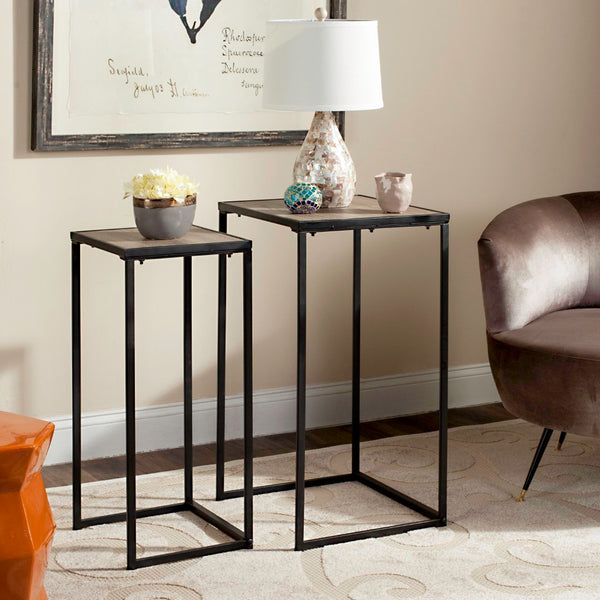Safavieh Callia Mid-Century Wood Stacking End Table - Lightweight, Stylish, And Versatile For Any Space FOX4268A