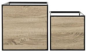 Safavieh Callia Mid-Century Wood Stacking End Table - Lightweight, Stylish, And Versatile For Any Space FOX4268A