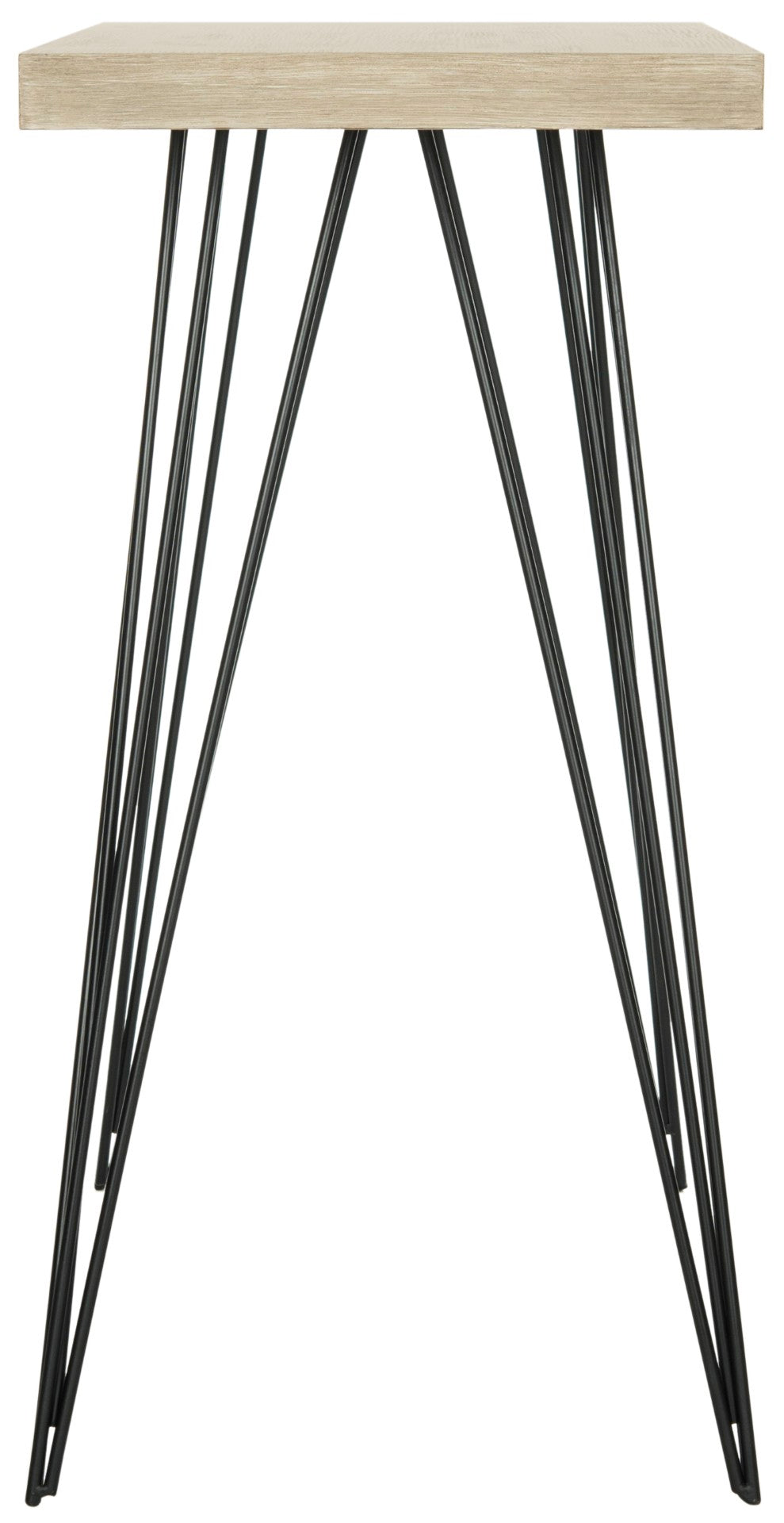 Safavieh Etro Mid-Century Wood Console Table - Stylish Slim Profile For Minimalist Spaces & Warm Decor Accents FOX4270A