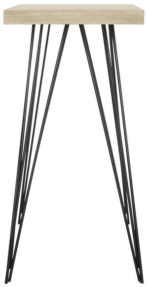 Safavieh Etro Mid-Century Wood Console Table - Stylish Slim Profile For Minimalist Spaces & Warm Decor Accents FOX4270A